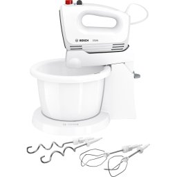 Mixer de mana Bosch MFQ2600G CleverMixx 4 trepte 375 W Alb