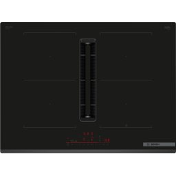 Plită pe inducție cu sistem de ventilare integrat Bosch PVQ731H26E 4 zone de gatit 70 cm seria 6