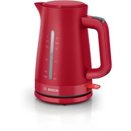 Fierbător electric Bosch TWK3M124 MyMoment 1.7 l, Rosu