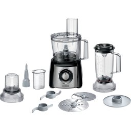 Robot de bucătărie Bosch MCM3PM386 MultiTalent 3 Plus, Negru