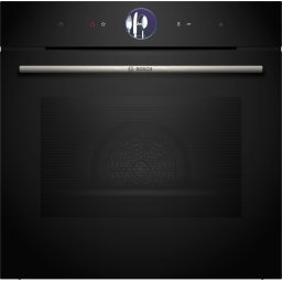 Cuptor încorporabil HSG7361B1 cu funcție de abur Seria 8, Negru
