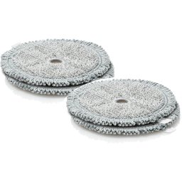 Pad-uri cu microfibră BOSCH BHZUPAD1 Diametru 14cm, Spălare la 40°C, Termen estimat utilizare 6 luni, Pentru Unlimited 7 ProHygienic Aqua