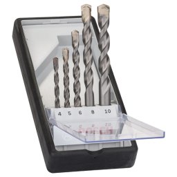 2607010524 Set de 5 burghie pentru beton Robust Line CYL-3, 4 - 10 mm