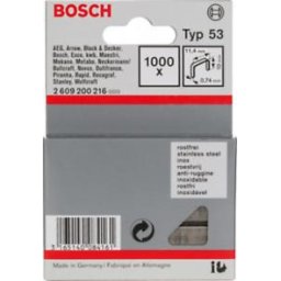 2609200216 Capse din sârmă fină tip 53, inoxidabil, L 10 mm, 1000 buc