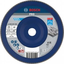 2608607342 Disc de şlefuire evantai X571, Best for Metal drept, D 180, G 40