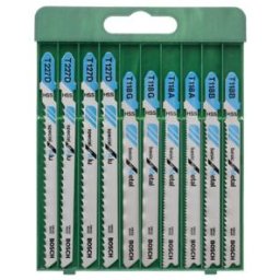 2609256745 Set de 10 pânze pentru ferăstrău vertical sistem de prindere în T