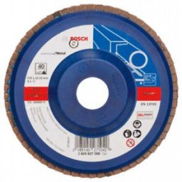 2608607365 Disc de şlefuire evantai X551, Expert for Metal drept, D 125, G 40