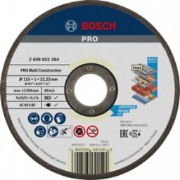 2608602384 Disc de tăiere drept Rapido Multi Construction
