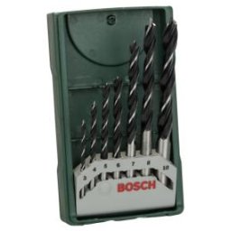 2607019580 Miniset de 7 burghie X-Line pentru lemn