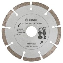 2607019475 Disc de tăiere diamantat pentru materiale de construcţii, Ø 125 mm