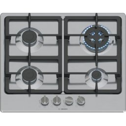 Plită pe gaz Bosch PGH6B5K90 4 zone 60 cm seria 4 Inox