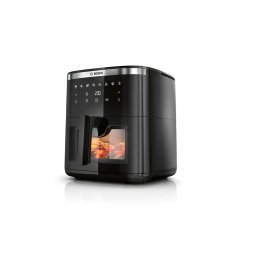 Friteuza cu aer cald BOSCH Seria 6 MAF671B0, 7.2l, 1800W, negru-argintiu