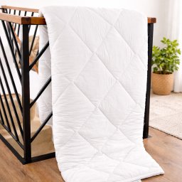 Pilota Lana Merino 100% LanaWool 140x210 cm Groasa 800 g mp Exterior Bumbac OekoTex Clasa 1, Iarna, Alb