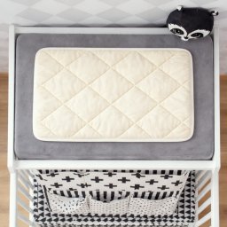 Saltea Patut Infasat Bebe Lana Merino 100% LanaWool 50x70cm 900 g mp Exterior Bumbac OekoTex Clasa 1, Alb