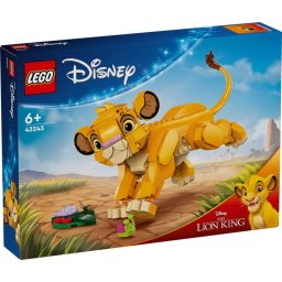 LEGO® Disney 43243 - Puiul Simba, Regele Leu
