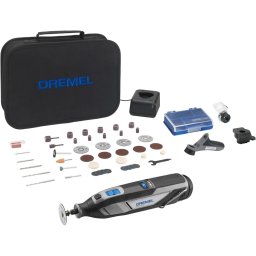 DREMEL 8240-3/45 Akkus multifuncțional unealtă + 45 buc extensie set