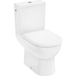 Set vas WC stativ HansGrohe Gladelake S Rimless Aquafall, cu capac inchidere lenta, alb