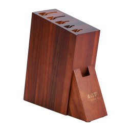 Gudaro - Suport pentru cuțite AKIRA 25x25x10 cm din salcâm