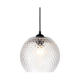 Halo Design 718436 - Pendul pe cablu NOBB 1xE27/40W/230V Ø 22 cm transparent