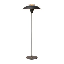 Halo Design 748976 - Lampadar STEPP 1xE27/28W/230V negru/alamă