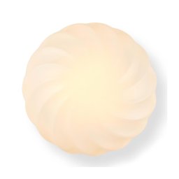 Halo Design 739547 - Aplica de perete TWIST 3xG9/28W/230V Ø 35 cm alb/alamă