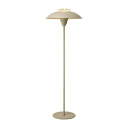 Halo Design 748990 - Lampă de podea STEPP, 1x E27 (max. 28 W), 230 V, bej/alamă