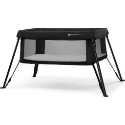 KINDERKRAFT - Pătuț de călătorie CAMI, negru