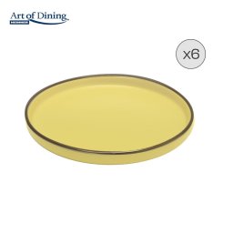 Set Farfurii Desert Heinner HR-WDF-M20D6 | Ceramica, 20cm, 6 Piese, Medeea