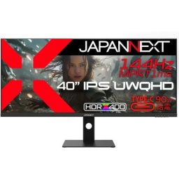 Monitor PC JAPANNEXT JN-IPS401UWQHD144 | 40", IPS, UWQHD, 144Hz, HDR400, USB-C 90W