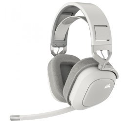 Căști Corsair HS80 MAX WIRELESS CA-9011296-EU | Gaming Multi-platform, 50mm, 24h Autonomie, Alb