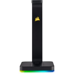 Suport Casti Corsair CA-9011167-EU | 7.1 Surround, 2x USB 3.1, Placa Audio, Negru