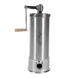 Masina de umplut carnati verticala 5,5 kg din inox, cu 6 palnii