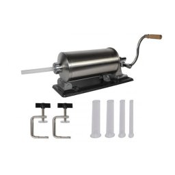 Aparat pentru facut carnati Elefant KY-2010PA, 5,5 kg, inox, rabatabil, 4 palnii