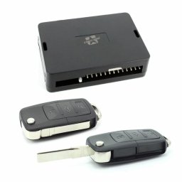 Modul inchidere centralizata auto 12V cu 2 telecomenzi tip briceag