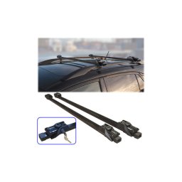Set bare transversale portbagaj Streetwize 125 cm otel cu antifurt
