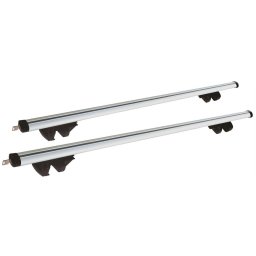 Set 2 bare transversale portbagaj Streetwize 135 cm aluminiu cu antifurt