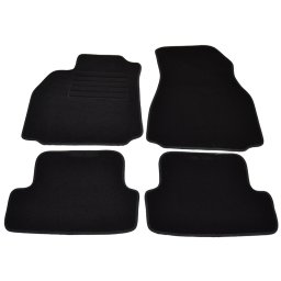 Covorase mocheta Renault Megane SW 2003-2009 negre, set 4 piese