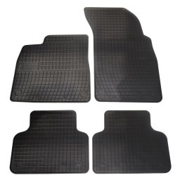 Covorase auto din cauciuc pentru Audi Q7 2015-, negre, set 4 buc