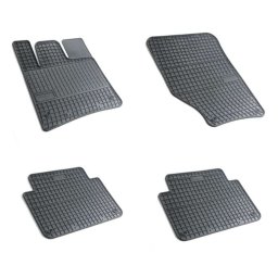 Set covorase auto cauciuc Audi Q7 4L 2005-2015, negre, 4 piese