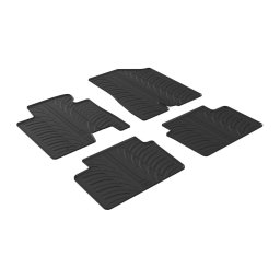 Set covorase auto cauciuc Hyundai i30 si Kia Ceed, Gledring, 4 piese