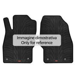 Covorase auto din cauciuc pentru Citroen Nemo 2008-, set fata