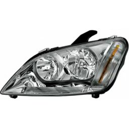Far stanga original OE Ford pentru Ford Focus C-Max, finisaj argintiu