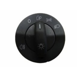Intrerupator lumini original VW pentru Golf IV si Golf V, negru