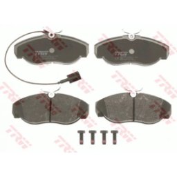 Placute de frana fata TRW GDB1425 pentru Citroen, Fiat si Peugeot