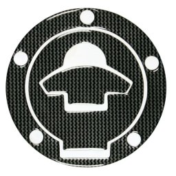 Autocolant protector buson rezervor Ducati carbon, 5 gauri, rezistent UV