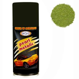 Spray vopsea metalizat verde auriu Wesco 380A, 150 ml