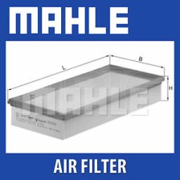 Filtru aer MAHLE LX572 pentru Citroen C5/C8, Fiat Scudo/Ulysse, Peugeot 406/607