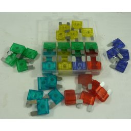 Set sigurante auto Maxi 20-100A, 24 piese, in cutie compartimentata
