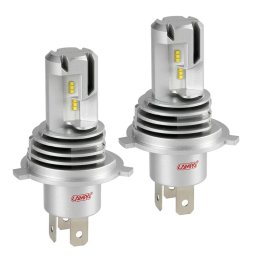 Set 2 becuri LED H4 25W 6500K P43t 9-32V Halo Killer