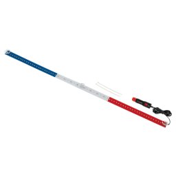 Banda LED 24V 90 cm pentru parbriz, model steag Franta, 70 LED-uri